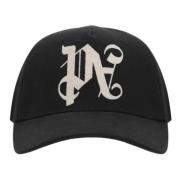 Stijlvolle Cap voor een Trendy Look Palm Angels , Black , Heren