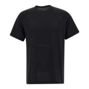 Zwart T-shirt met Logo Y-3 , Black , Heren