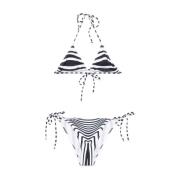 Gestreepte Bikini Set Bodymorphing Jean Paul Gaultier , Black , Dames