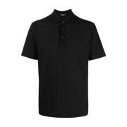 Heren Polo Shirt Herno , Black , Heren