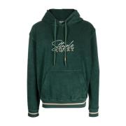 Geborduurde Logo Hoodie Autry , Green , Heren