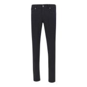 Slim Fit Katoenmix Broek Re-Hash , Blue , Heren