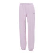 Lila Katoenen Jogger Broek Rotate Birger Christensen , Purple , Dames