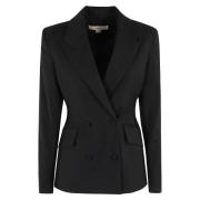 Slim Fit Katoenen Overhemd Remain Birger Christensen , Black , Dames