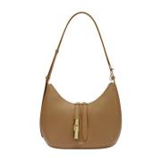 Woestijnleren Schoudertas Furla , Beige , Dames