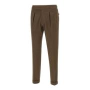 Heren Gabardine Broek, Tabak Briglia , Brown , Heren