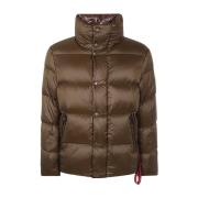 Pufferjas Lichtgewicht Winterjas Afterlabel , Brown , Heren