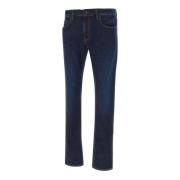 Swing Heren Denim Jeans Donkerblauw PT Torino , Blue , Heren