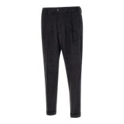 Isola Fluwelen Broek Zwart Briglia , Black , Heren