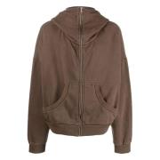 Stijlvolle Full Zip Jas Entire Studios , Brown , Dames