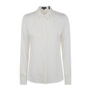 Klassiek getailleerd overhemd Theory , White , Dames