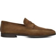 Bruine Suède Instappers Stijlvol Model Magnanni , Brown , Heren