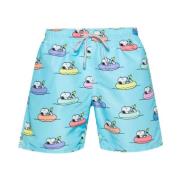 Chillin Snoopy Zwemshorts MC2 Saint Barth , Blue , Heren