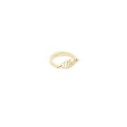 Gouden Sarcey Ring in Messing Chloé , Yellow , Dames