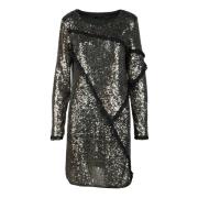 Elegante Jurk met Attitude Twinset , Gray , Dames