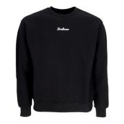 Logo Crewneck Sweatshirt Zwart/Wit Disclaimer , Black , Dames