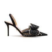 Zwarte Slingback Pumps Mach & Mach , Black , Dames