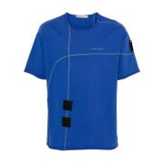 Intersect Seam Detail T-Shirt A-Cold-Wall , Blue , Heren