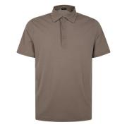 Heren Polo Shirt Herno , Brown , Heren