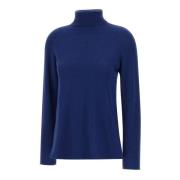 Blauwe wollen coltrui Kaos , Blue , Dames