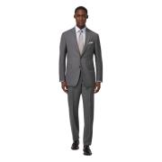 Pinstripe zuiver wollen pak Boggi Milano , Gray , Heren