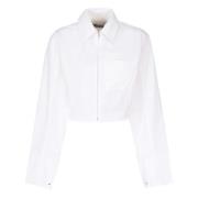 Witte Shirt LA Chemise Mirada Jacquemus , White , Dames