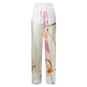 Witte Broek voor Vrouwen Genny , Multicolor , Dames