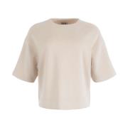 Stijlvolle Sweatshirt Morisa Moscow , Beige , Dames