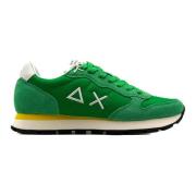 Groene Tom Sneakers Lente Zomer 2025 Sun68 , Green , Heren