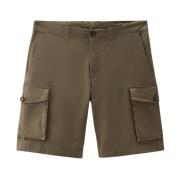 Zak Groene Shorts Woolrich , Green , Heren