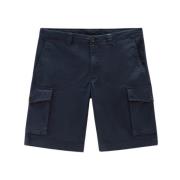 Klassieke Cargo Shorts Woolrich , Blue , Heren