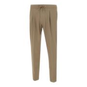 Stretch Crepe Herenbroek Taupe Briglia , Beige , Heren