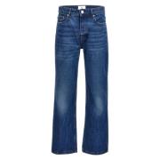 Casual Denim Broek voor Mannen Ami Paris , Blue , Dames