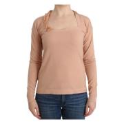 Gestreepte pullover van wolmix in oranje Ermanno Scervino , Orange , D...