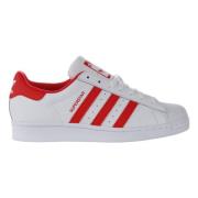 Superstar XLG Wit Rood Sneakers Adidas , White , Heren