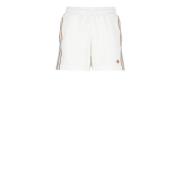 Witte Shorts met Elastische Tailleband Casablanca , White , Dames