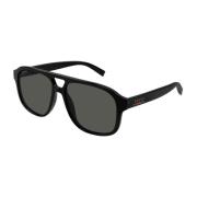 Stijlvolle zonnebril met donkere lenzen Gucci , Black , Unisex