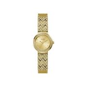 Guess Treasure Analoog Quartz Armbandhorloge Guess , Yellow , Dames