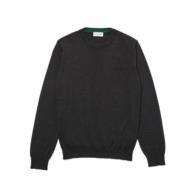 Klassieke Grijze Sweater Aw20 Lacoste , Gray , Heren