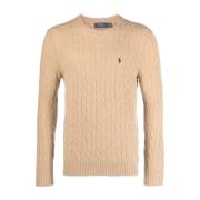 Ronde Hals Pullover Sweater Polo Ralph Lauren , Brown , Heren