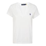 T-Shirt Ralph Lauren , White , Dames