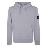 Casual Hoodie voor Mannen Stone Island , Gray , Heren