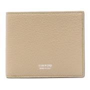 Stijlvolle Herenportemonnee Tom Ford , Beige , Heren