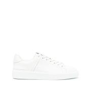 Witte Sneakers Luxe Stijl Balmain , White , Heren