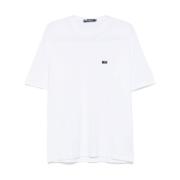 Wit T-shirt en Polo Dolce & Gabbana , White , Heren