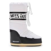 Iconische Nylon Winterlaarzen Moon Boot , White , Dames