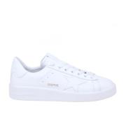 Witte Eco-Leren Ster Sneakers Golden Goose , White , Heren