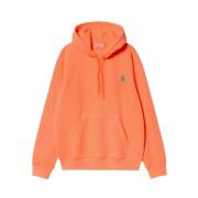 Capuchon Industrie Katoenen Sweatshirt Carhartt Wip , Orange , Heren