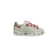 Belle Wit Leren Sneaker Premiata , White , Dames