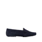 Blauwe platte schoenen met iconisch ontwerp Tod's , Blue , Heren